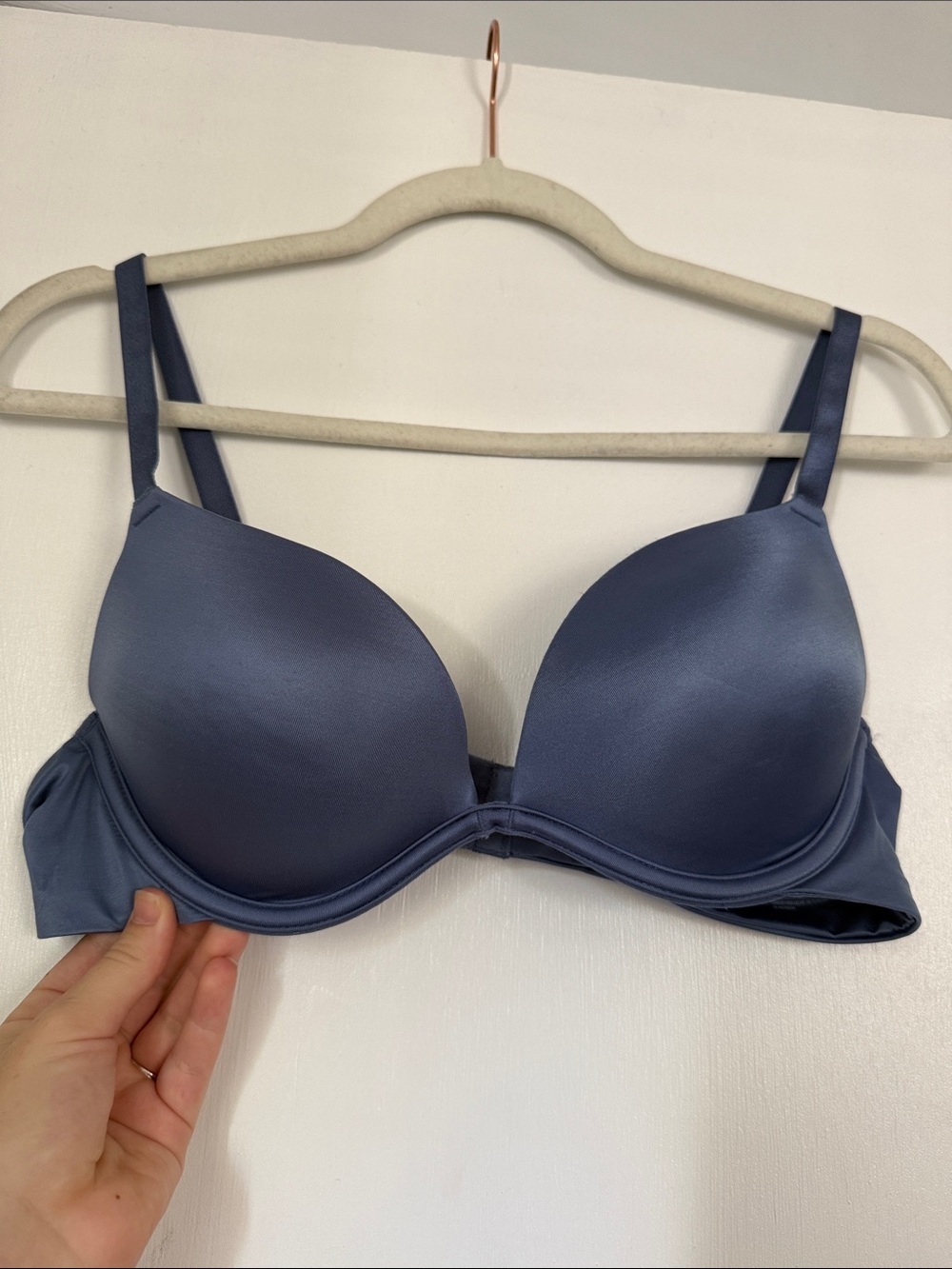 Auden Smooth T-Shirt Bra Super pushup - Slate Blue